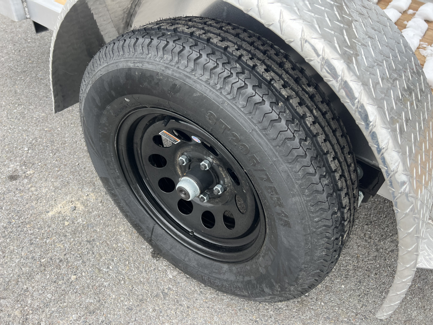 New 2026 Legend Trailers 5x8 2.2K Open Deluxe Utility Trailer