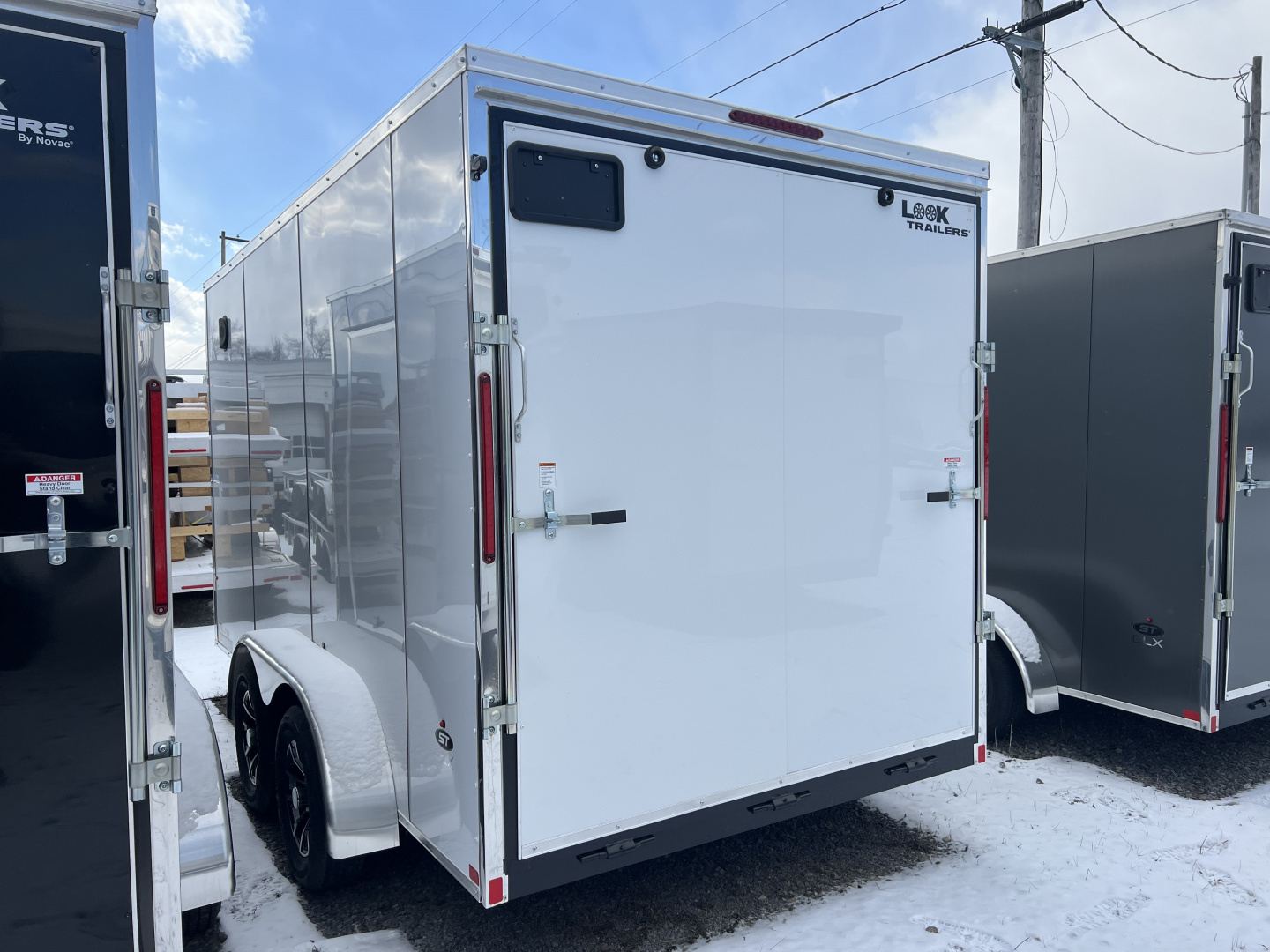 New 2026 Look Trailers 7X14 7K ST-DLX RAMP DOOR Cargo / Enclosed Trailer