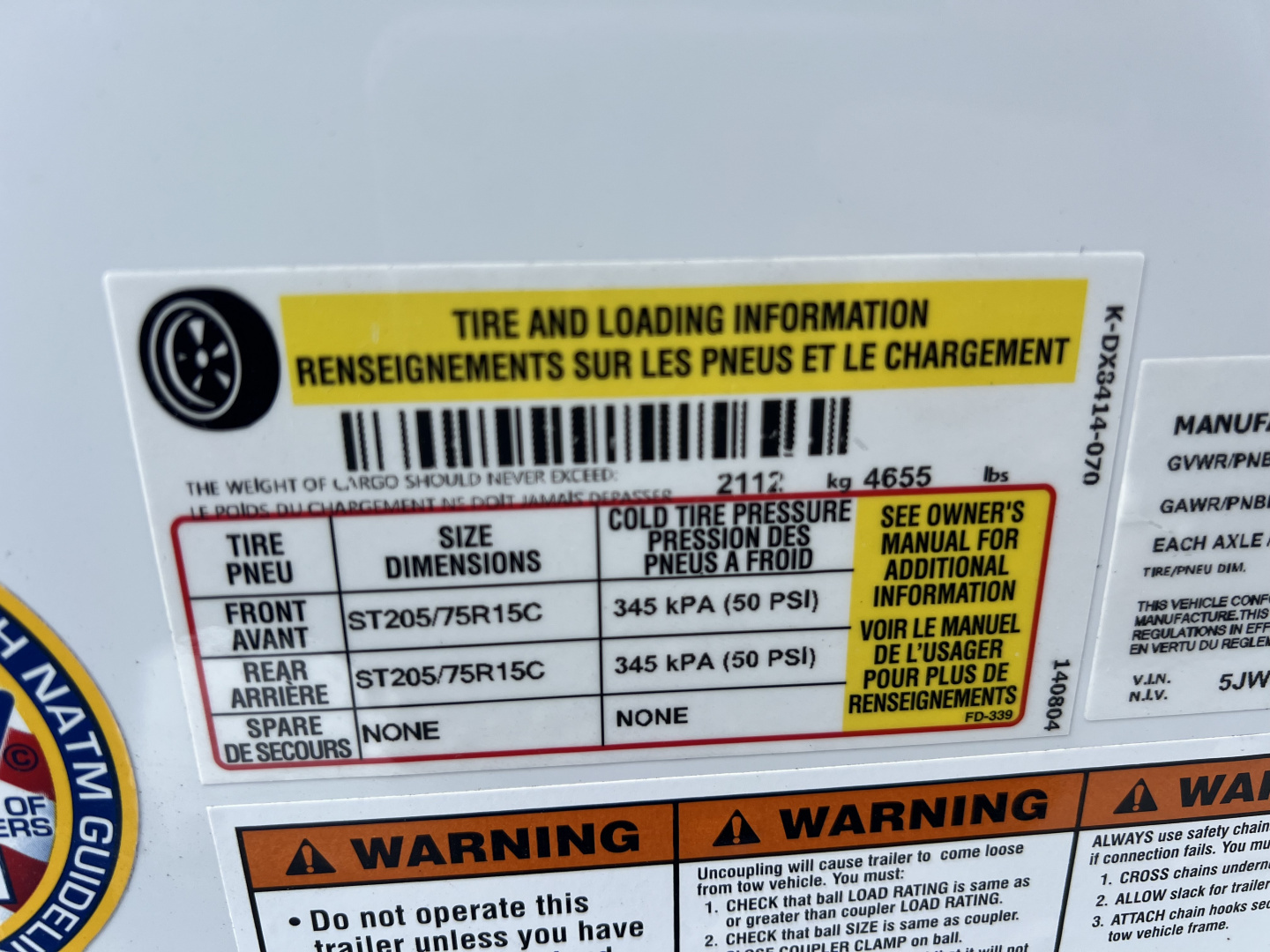 New 2026 Look Trailers 7X14 7K ST-DLX RAMP DOOR Cargo / Enclosed Trailer