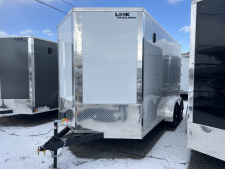 New 2026 Look Trailers 7X14 7K ST-DLX Ramp Door Cargo / Enclosed Trailer