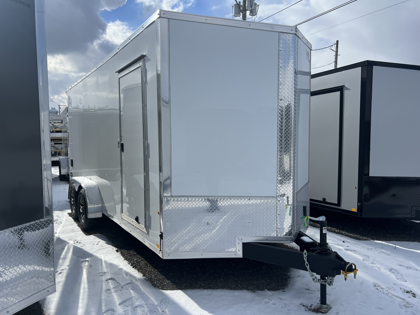 New 2025 Look Trailers 7X18 10K Element SE BARN DOOR Cargo / Enclosed Trailer