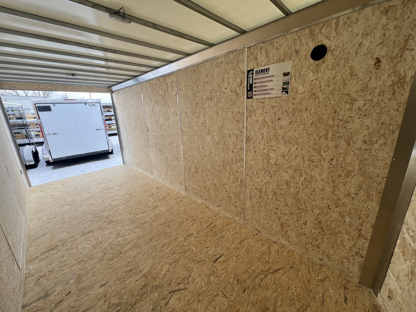 New 2025 Look Trailers 7X18 10K Element SE BARN DOOR Cargo / Enclosed Trailer