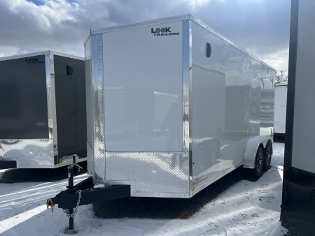 New 2025 Look Trailers 7X18 10K Element SE Barn Door Cargo / Enclosed Trailer