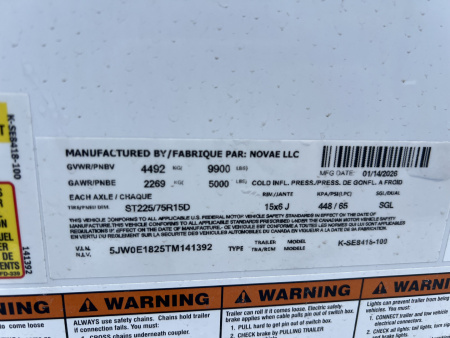 New 2025 Look Trailers 7X18 10K Element SE BARN DOOR Cargo / Enclosed Trailer