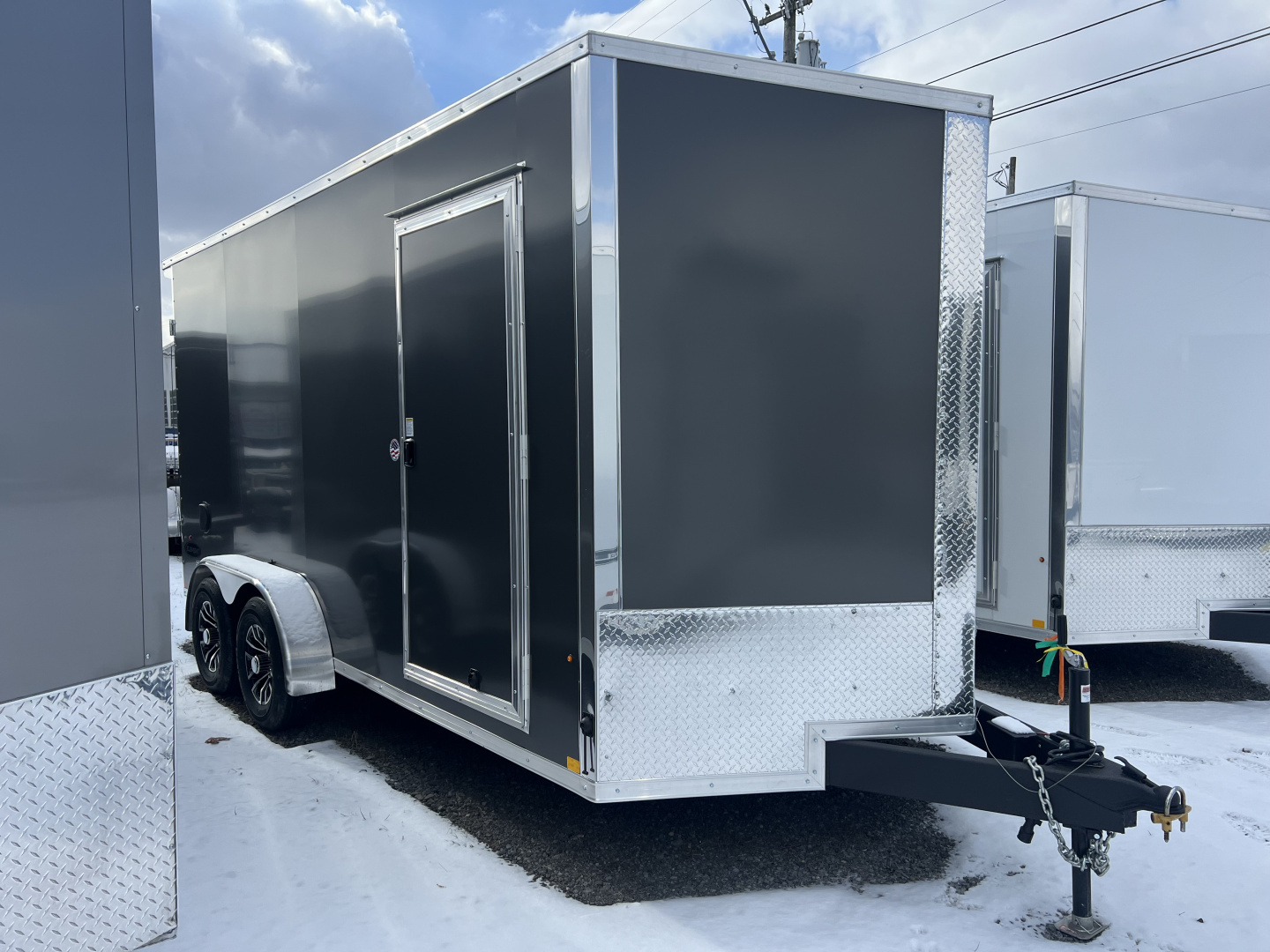 New 2025 Look Trailers 7X16 10K Element SE BARN DOOR Cargo / Enclosed Trailer