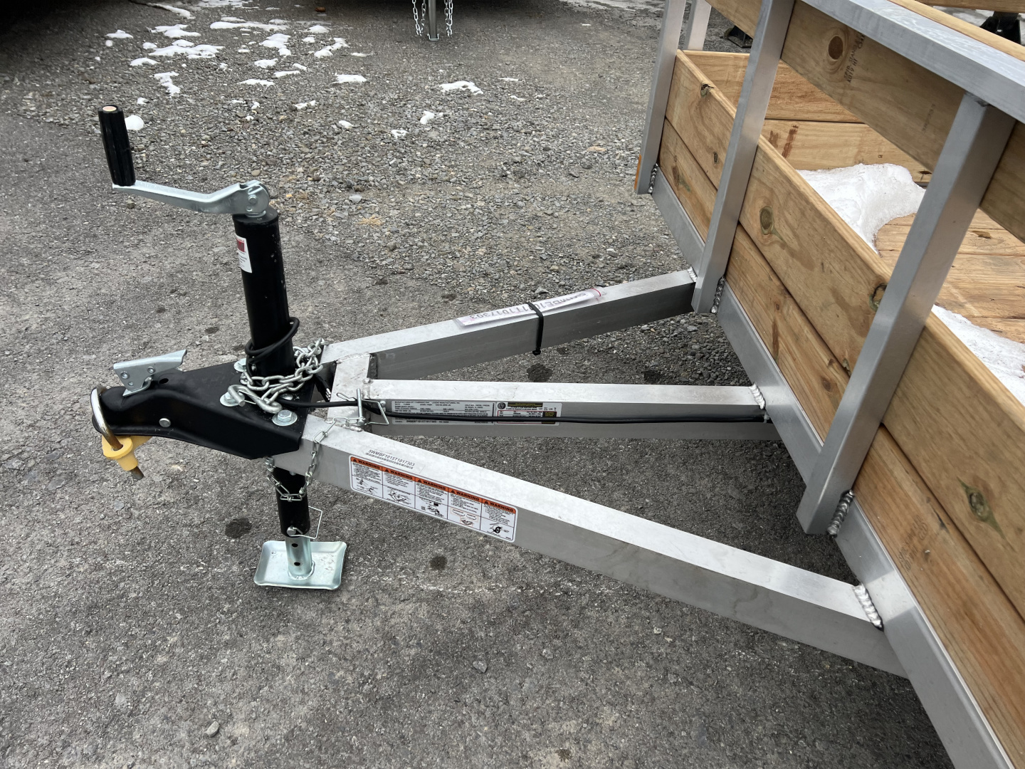 New 2026 Legend Trailers 6X10 3K Aluminum High Side Utility Trailer