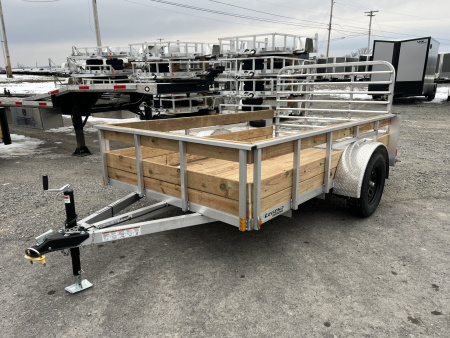 New 2026 Legend Trailers 6X10 3K Aluminum High Side Utility Trailer