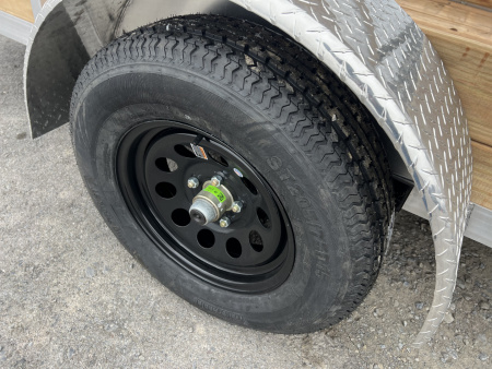 New 2026 Legend Trailers 6X10 3K Aluminum High Side Utility Trailer