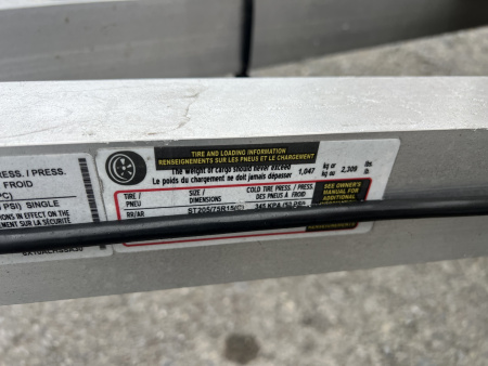 New 2026 Legend Trailers 6X10 3K Aluminum High Side Utility Trailer