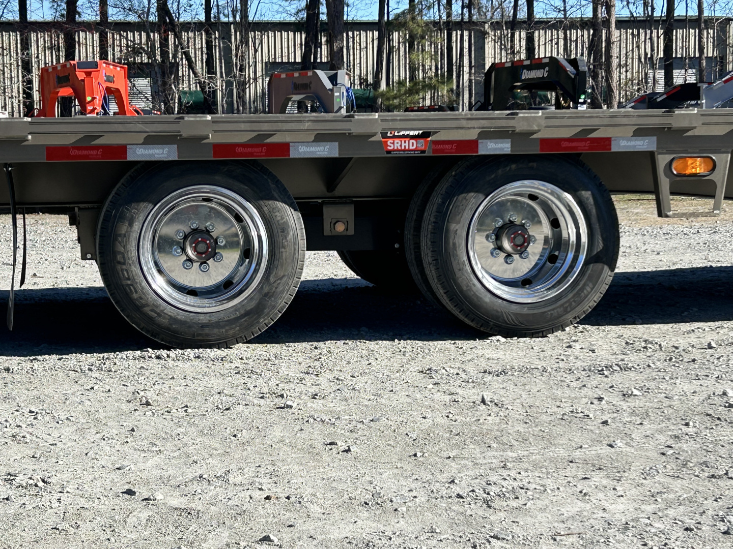 New 2026 Diamond C Trailers FMAX212 Gooseneck Flatbed Trailer , 25ft Deck + 5ft Dovetail , 12K Axles , 17.5 Tires