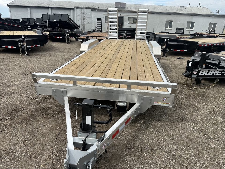 New 2026 Sure-Trac 7X22 (20+2) 14K ALUM Equipment Trailer