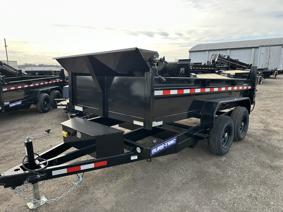 New 2026 Sure-Trac 6X12 10K SD LP SICS Dump Trailer