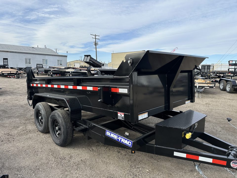 New 2026 Sure-Trac 6X12 10K SD LP SICS Dump Trailer