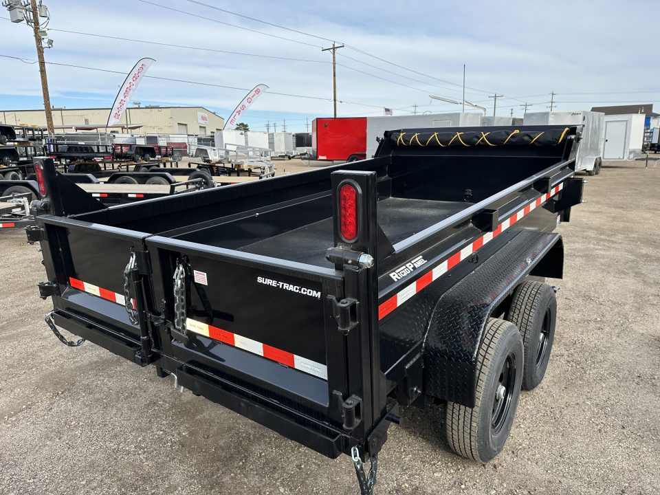 New 2026 Sure-Trac 6X12 10K SD LP SICS Dump Trailer