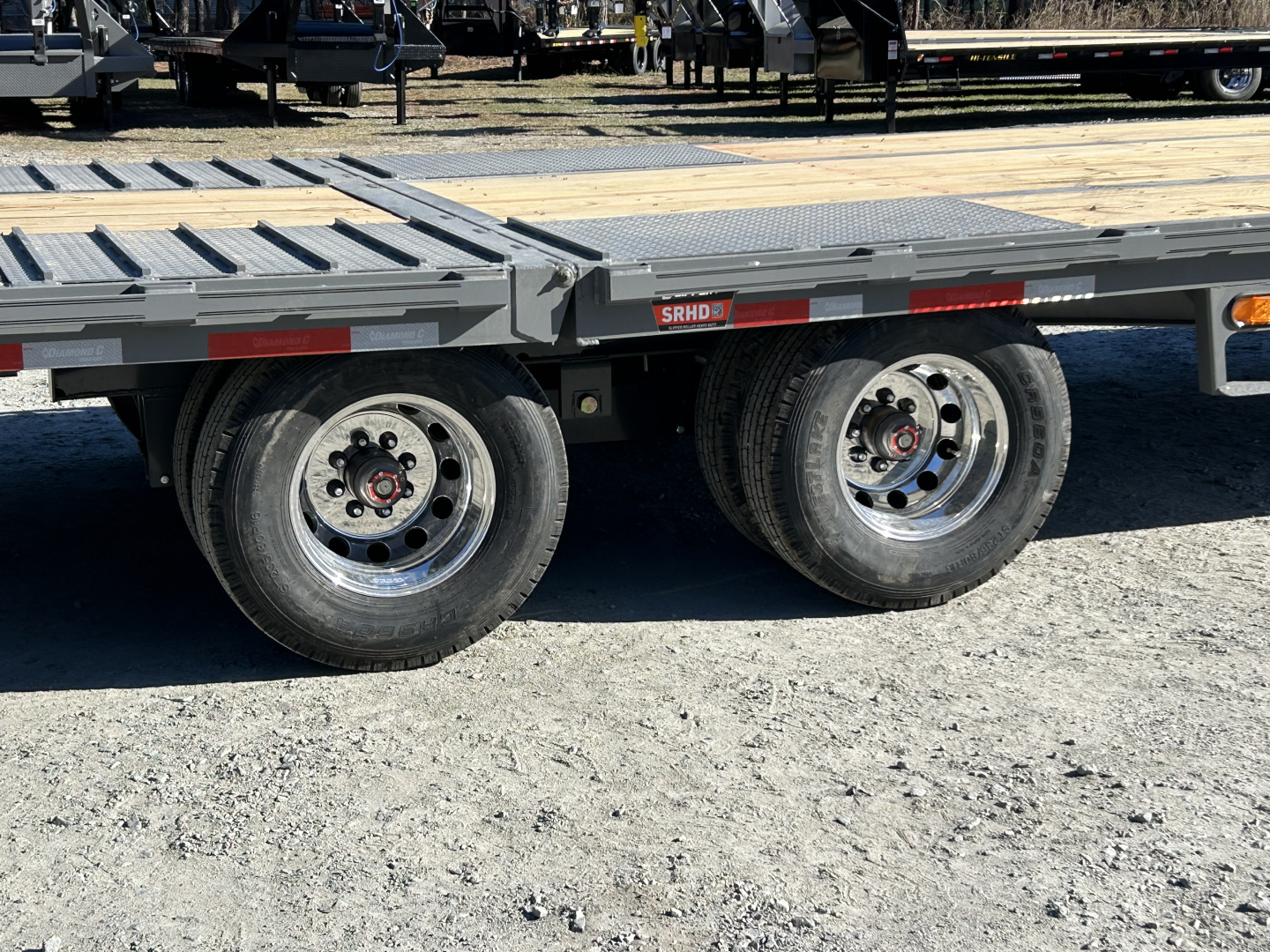 New 2026 Diamond C Trailers FMAX212 Gooseneck Flatbed Trailer with Hydraulic Dovetail ( 18ft Deck + 12" Dove = 30ft )