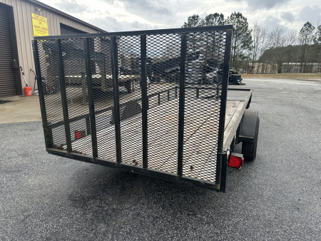 Used USED 2024 6.5X14 SINGLE AXLE UTILITY TRAILER