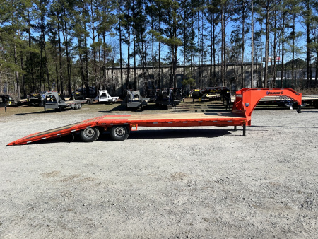 New 2026 Diamond C Trailers FMAX210 Gooseneck Flatbed Trailer, (20ft Deck + 12ft Dove) Hydraulic Dovetail
