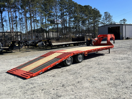 New 2026 Diamond C Trailers FMAX210 Gooseneck Flatbed Trailer, (20ft Deck + 12ft Dove) Hydraulic Dovetail