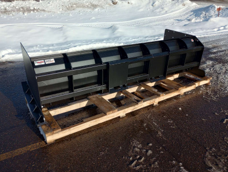 New 2026 Jenkins Iron and Steel 10' Snow Pusher Attachment