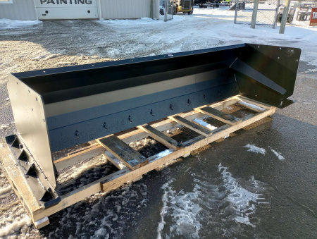New 2026 Jenkins Iron and Steel 10' Snow Pusher Attachment