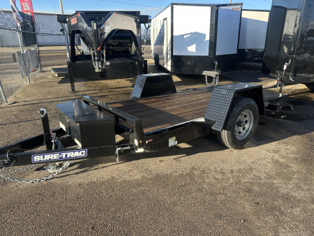 New 2025 Sure-Trac 62"X10 6K TILT Equipment Trailer