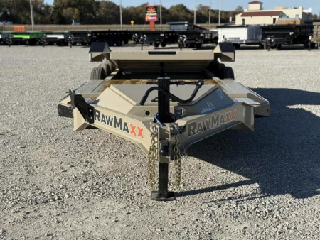 New 2026 RawMaxx G3X 102X26 EQUIPMENT W/RHINO LINED FENDERS 21K GVWR GRAVITY Tilt Trailer