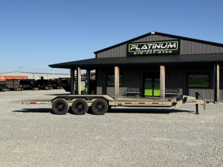 New 2026 RawMaxx G3X 102X26 EQUIPMENT W/RHINO LINED FENDERS 21K GVWR GRAVITY Tilt Trailer