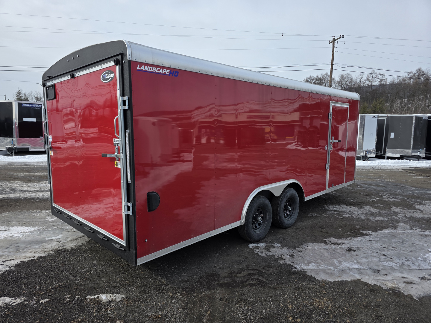 New 2026 ITI Cargo LANDSCAPE 8.5X20 10K Car / Racing Trailer