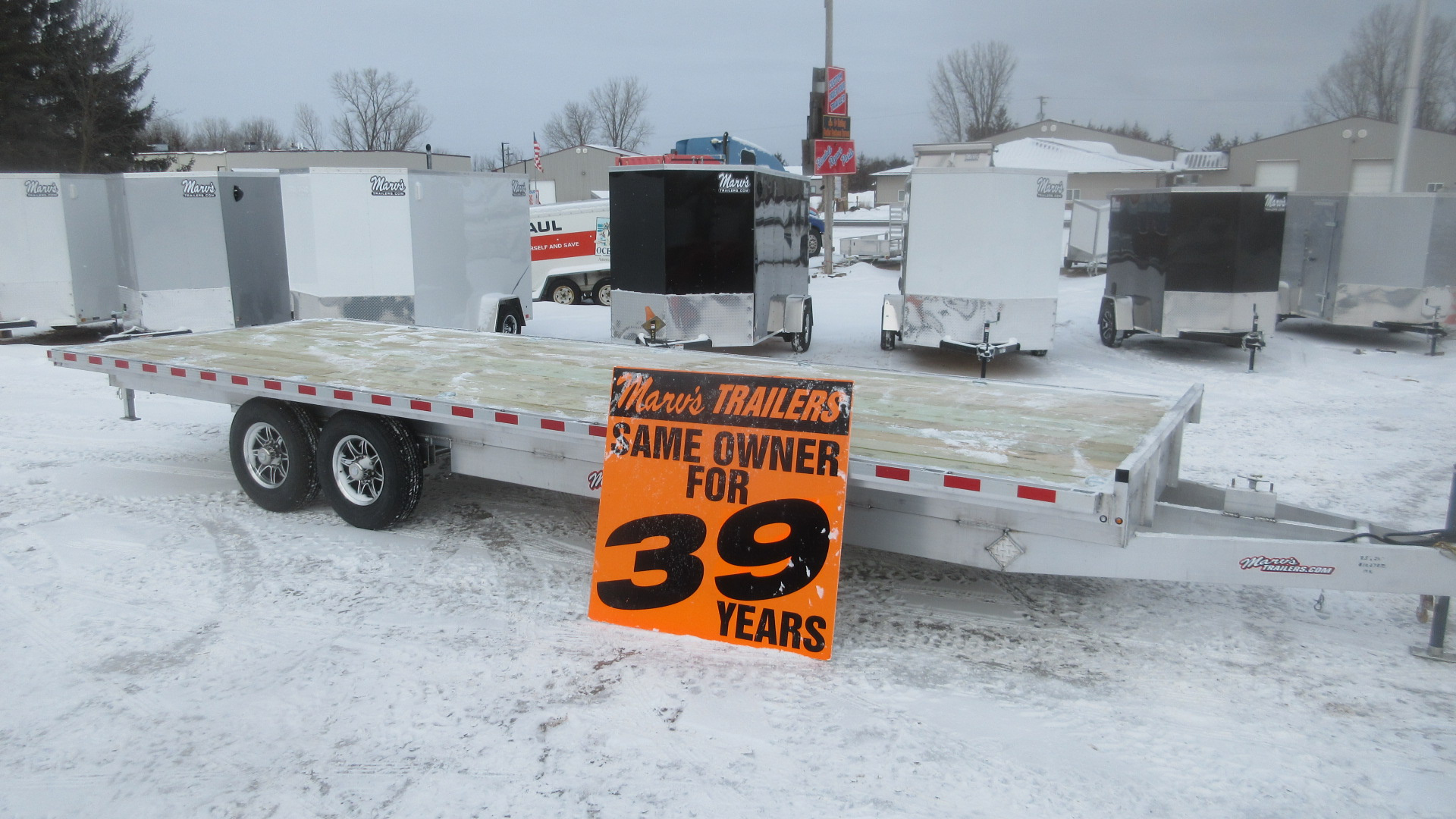 New 2026 Wolverine Trailers 14k Aluminum Deckover Trailer
