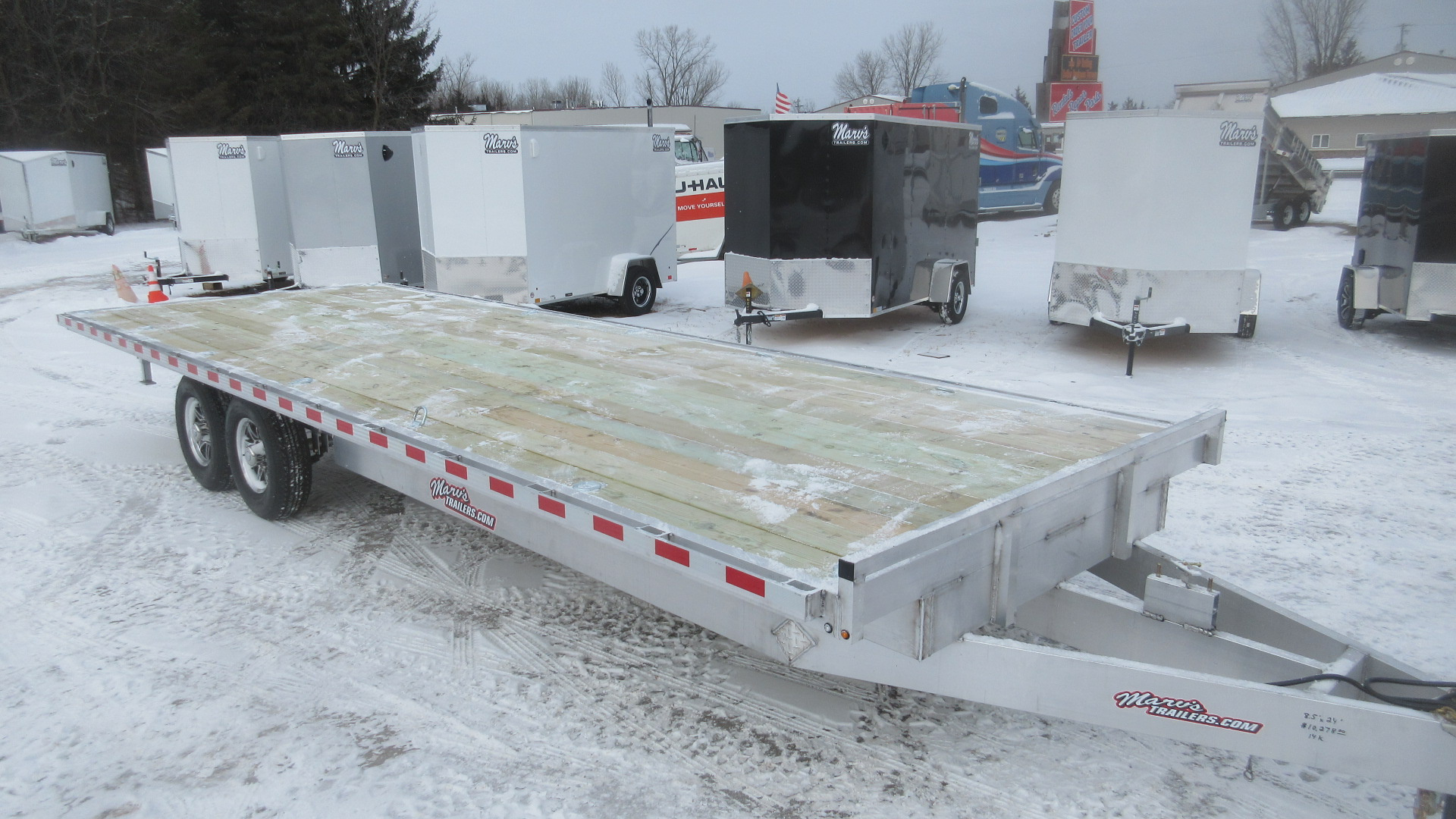 New 2026 Wolverine Trailers 14k Aluminum Deckover Trailer