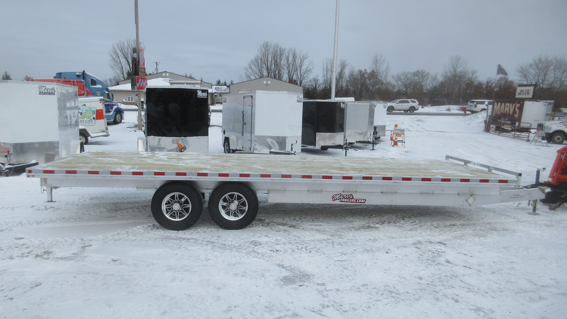 New 2026 Wolverine Trailers 14k Aluminum Deckover Trailer