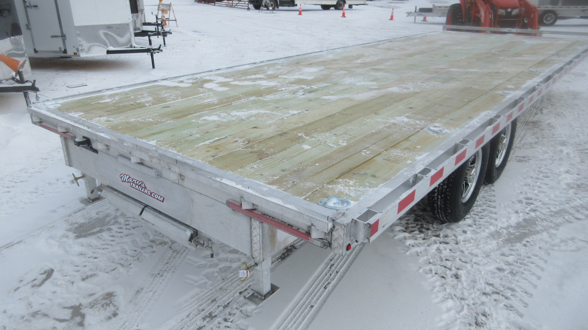 New 2026 Wolverine Trailers 14k Aluminum Deckover Trailer