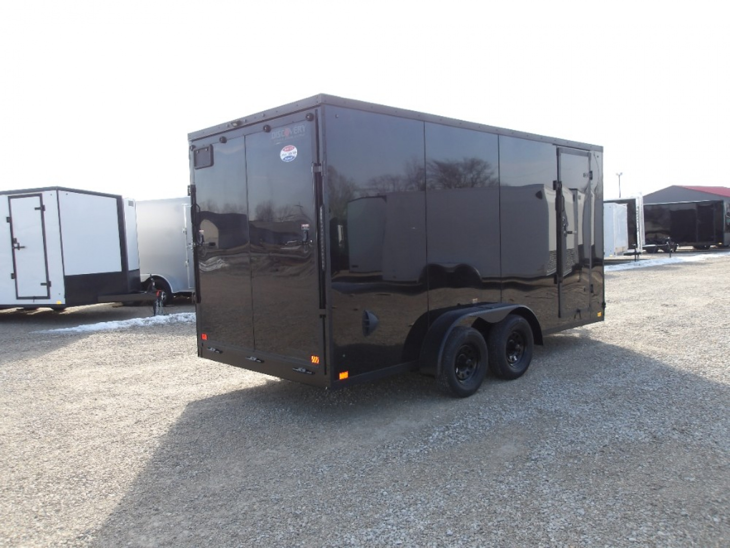 New 2026 Discovery Trailers 7x16 DRSE716TA2 Cargo / Enclosed Trailer
