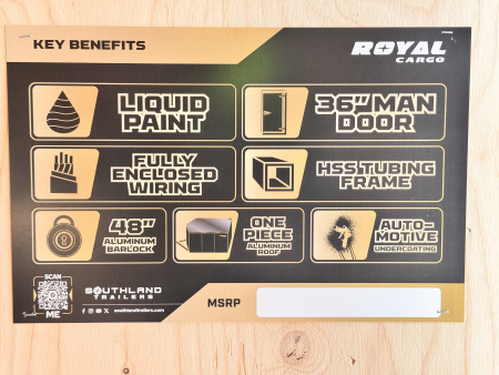 New 2026 Royal 7.5-16-1.5V Enclosed