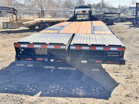 New 2026 Southland Trailers 8.5-32 Engineered beam Gooseneck Deckover W/ Max Ramps 25K GVWR