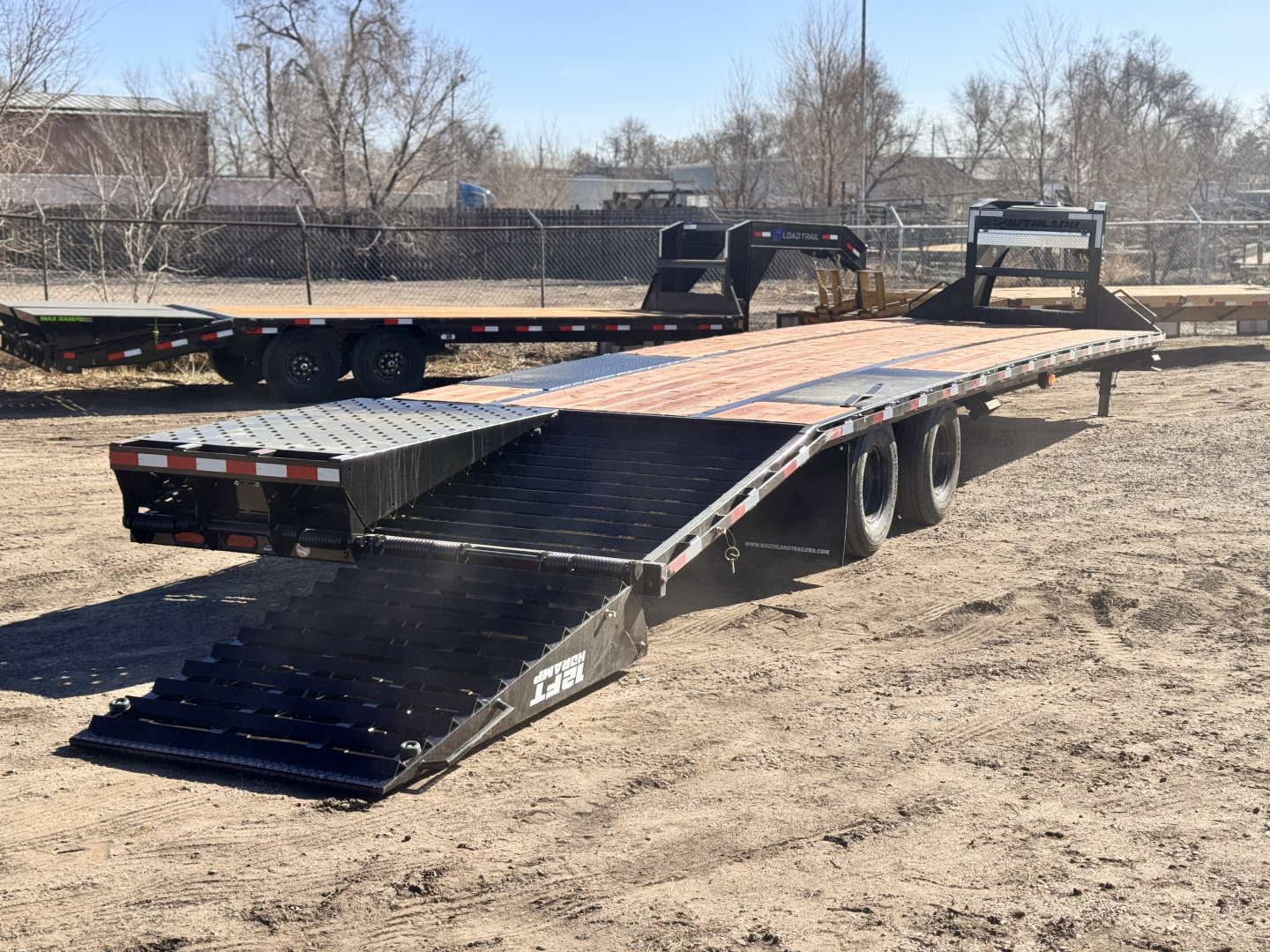 New 2026 Southland Trailers 8.5-36 Engineered beam Gooseneck Deckover W/ 6' MAX Ramps 29K GVWR