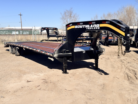 New 2026 Southland Trailers 8.5-36 Engineered beam Gooseneck Deckover W/ 6' MAX Ramps 29K GVWR