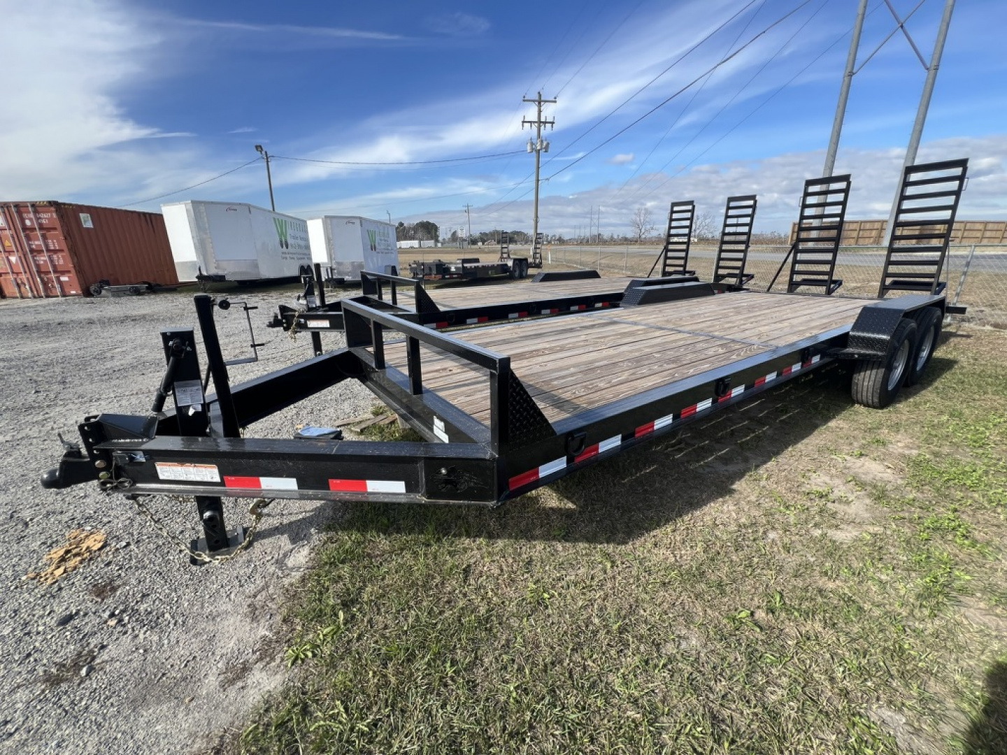 New 2026 Panther Cargo 7x24 Equipment Trailer