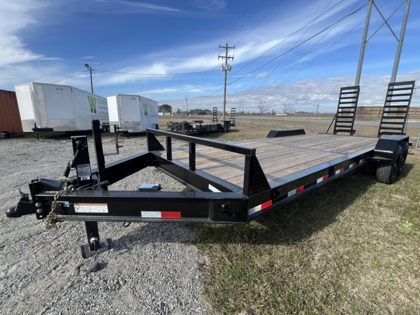 New 2026 Panther Cargo 7x24 Equipment Trailer