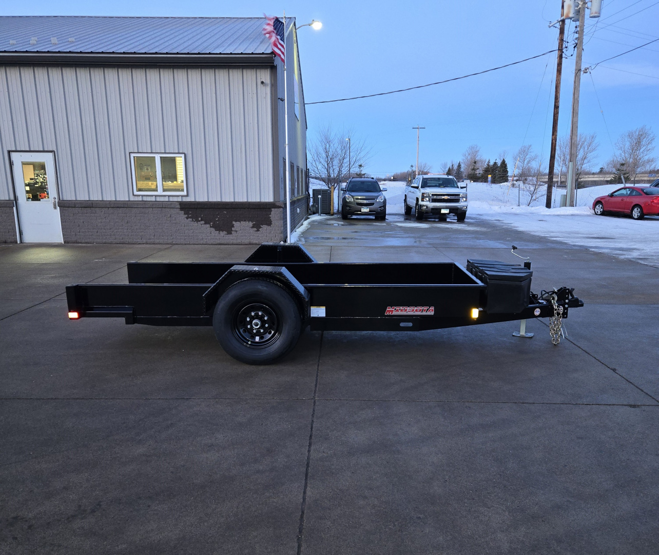 New 2026 Midsota SL 12 RA - BP - 077 Tilt Trailer