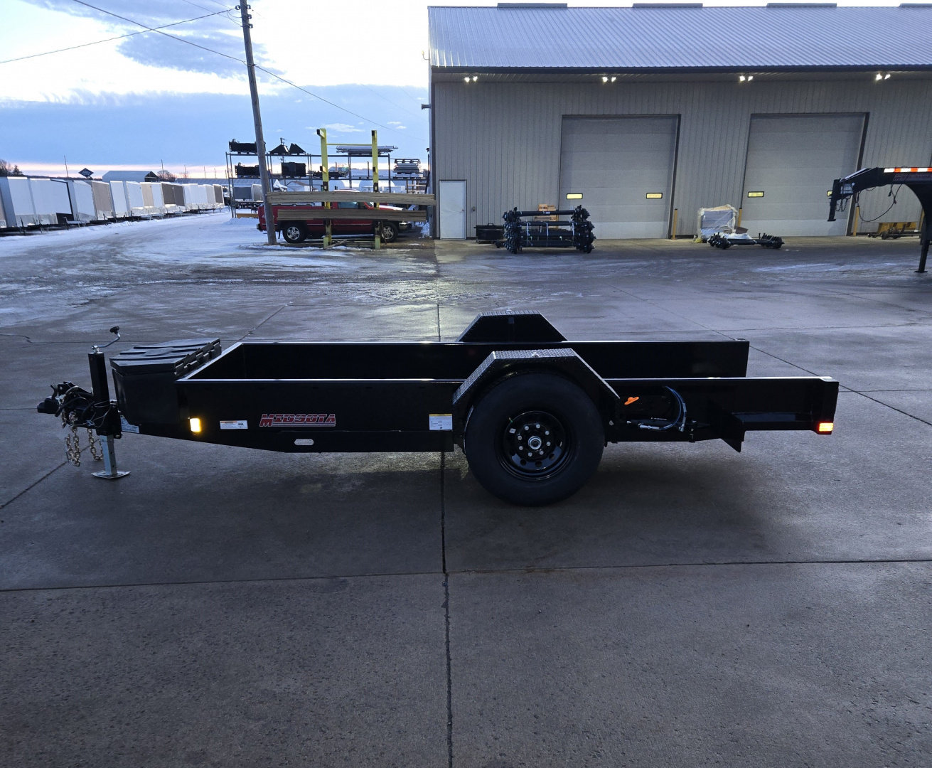 New 2026 Midsota SL 12 RA - BP - 077 Tilt Trailer
