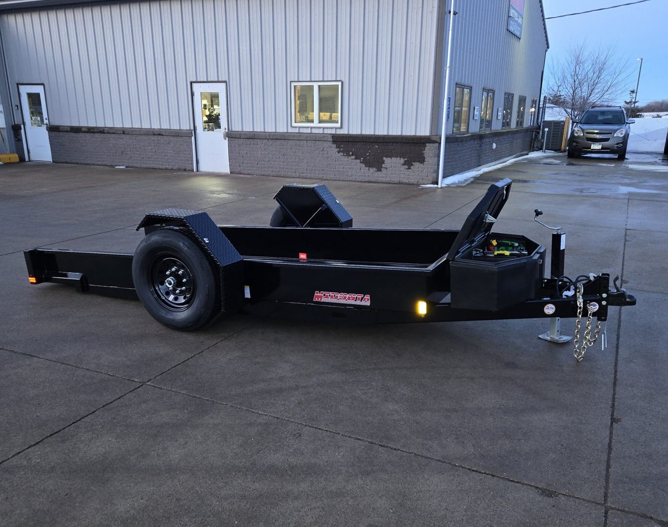 New 2026 Midsota SL 12 RA - BP - 077 Tilt Trailer