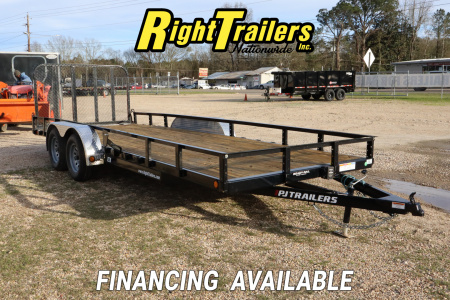 Used 2024 7x24 PJ Utility Trailer