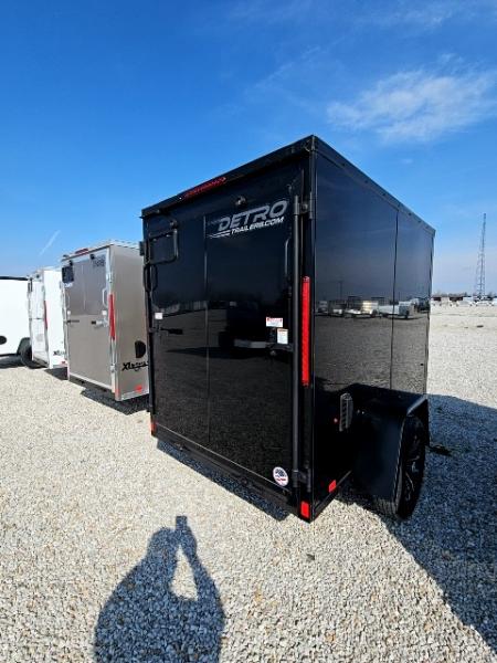 New 2026 CARGO EXPRESS EX DLX 5' x 8' 3K Idler Ramp Door Enclosed Cargo Trailer