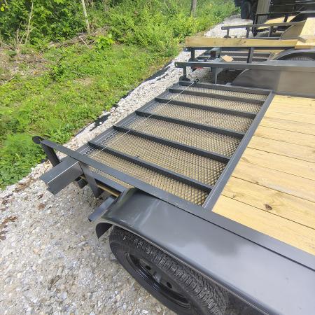 New 2026 WD Trailers 83x14 TA , Straight deck with 48" gate, 3.5k axles, diamond series Utility Trailer