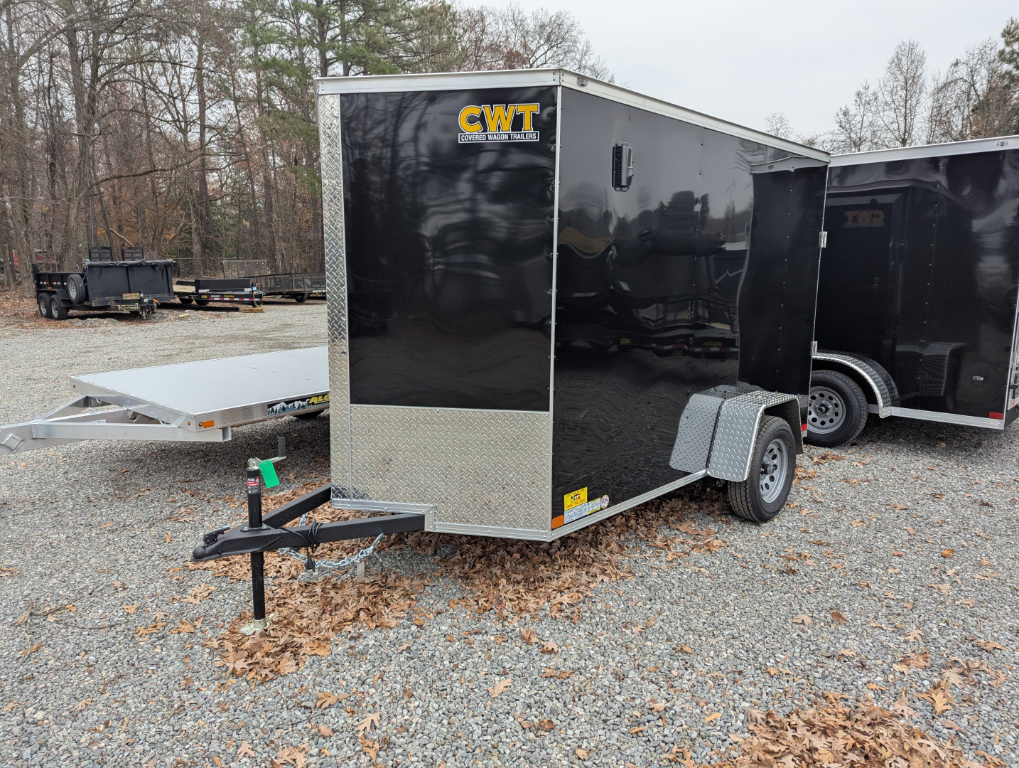 New 2026 Covered Wagon Trailers 6x10 Gold Series w/ Ramp Door Cargo / Enclosed Trailer