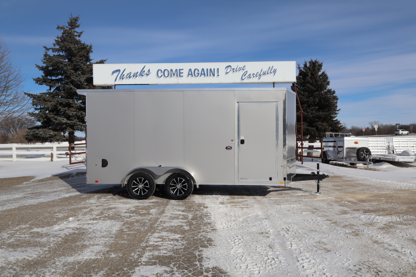 New 2026 Look Trailers 7x16' Cargo / Enclosed Trailer
