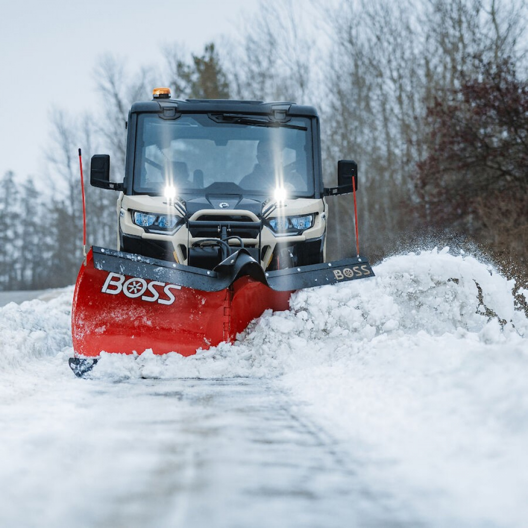 New 2025 BOSS 6'6" Steel XT UTV Snow Plow