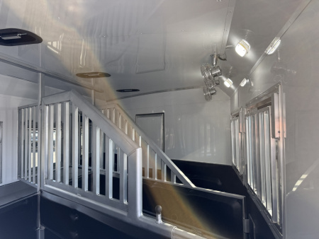 New 2026 Bison Trailers SV8313B.S.R- SIDE LOAD Horse Trailer