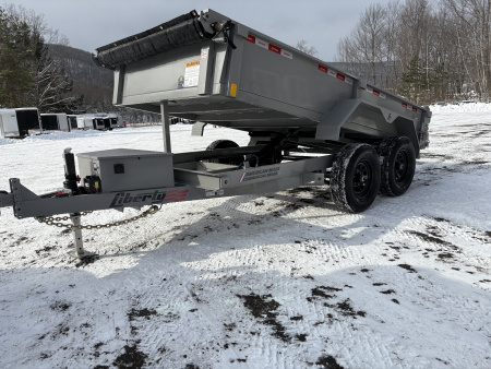 New 2026 LIBERTY 6x12 - 10K Dump Low Profile 72  Wide Deck Dump Trailer